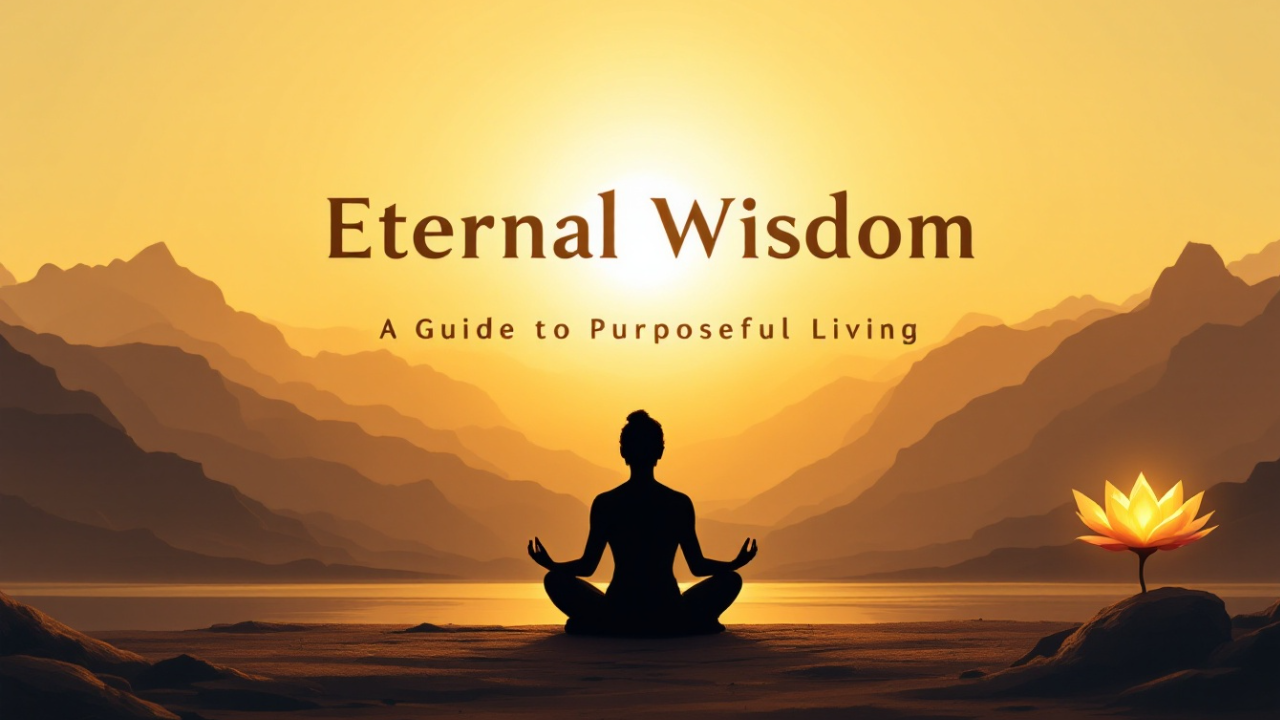 Eternal Wisdom A Guide to Purposeful Living