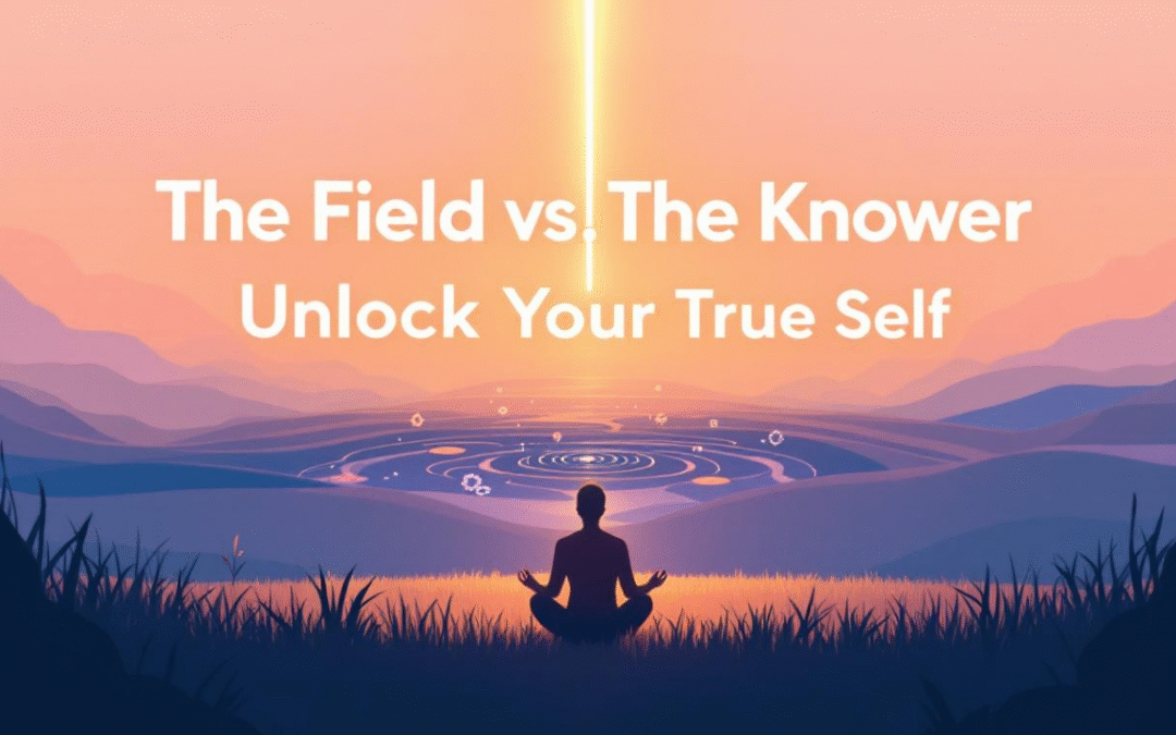 The Field vs. The Knower Unlocking Your Eternal Self