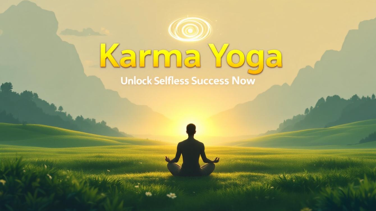 karma yoga slefless success
